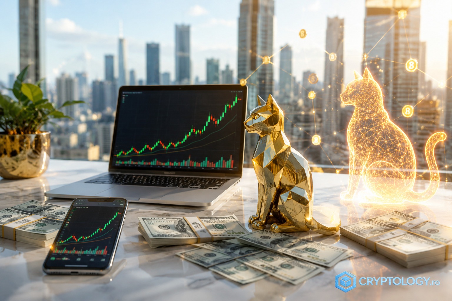 Pariul de 316 dolari care a ajuns la 2,1 milioane pe blockchainul Robinhood